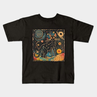 Cosmic Cat Kids T-Shirt